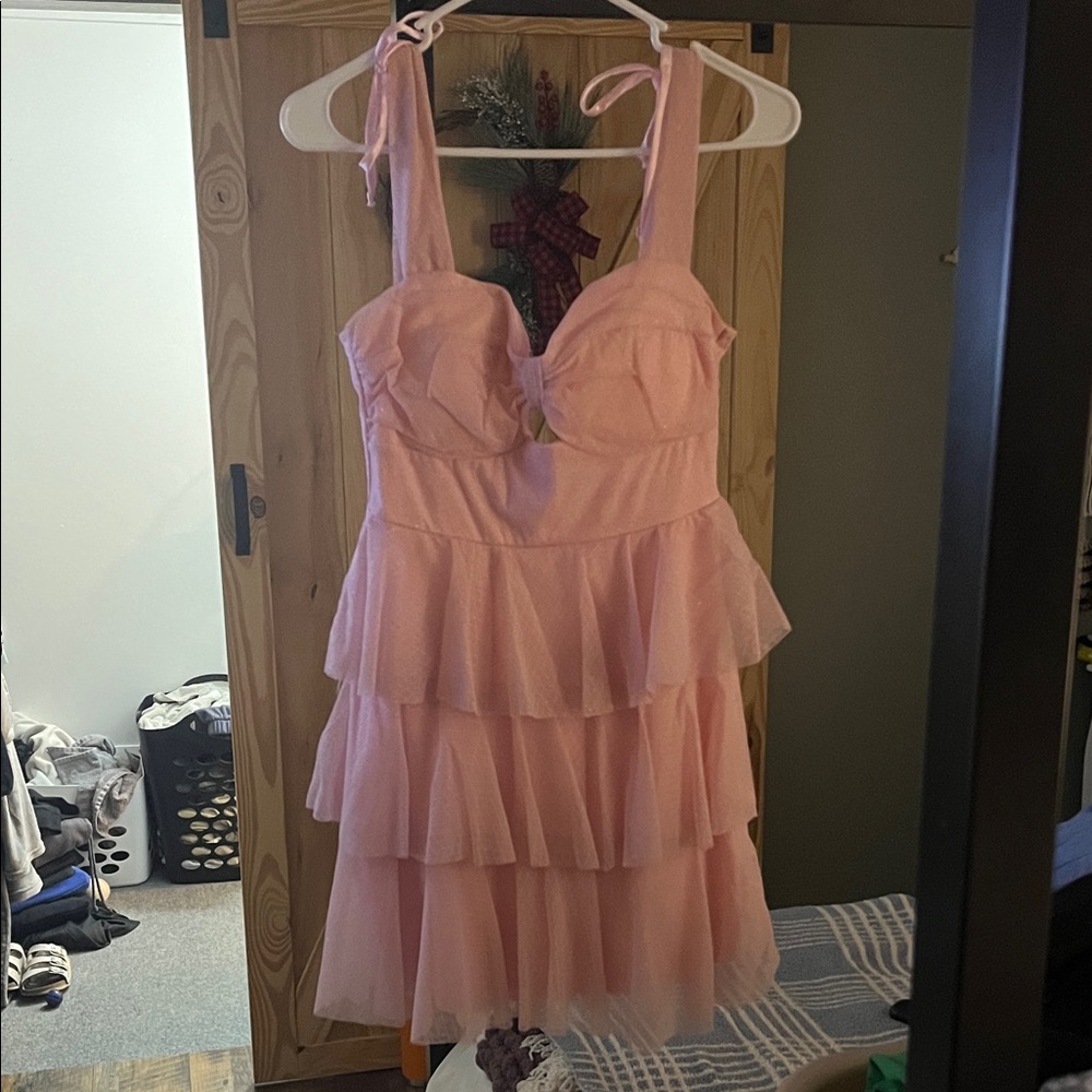 Emerald Sundae Blush Pink Dress